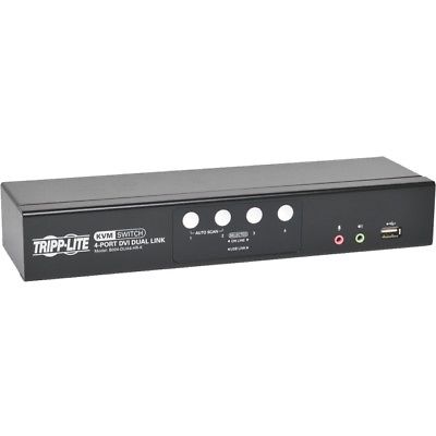 TRIPP LITE B004-DUA4-HR-K 4PT DVI DL Link KVM