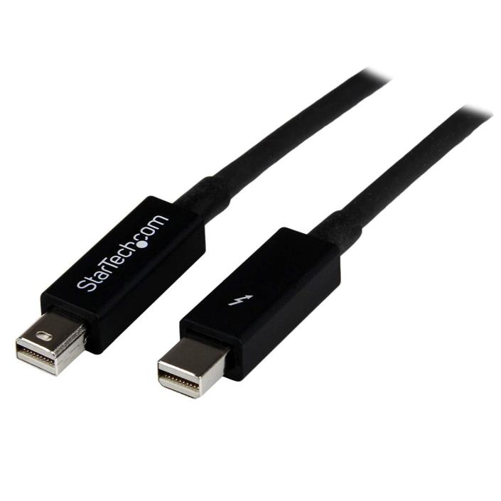 StarTech.com 0.5m (1.5 feet) Male Thunderbolt to Male Thunderbolt Cable M/M