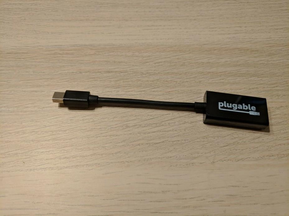 Plugable Active Mini DisplayPort to HDMI 2.0 Adapter Supports 4K UHD