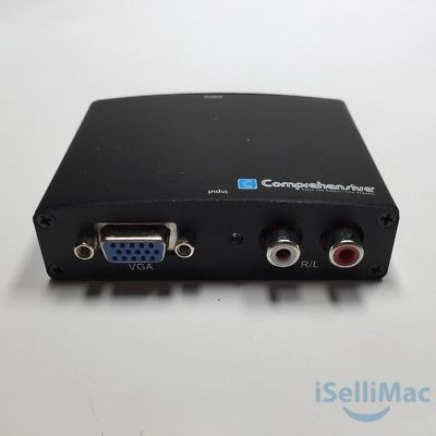 Comprehensive Cable CCN-VH101 VGA to HDMI Converter with Audio + Sold As Is