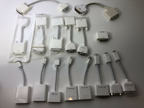 Many Apple And other Video Adaptors
