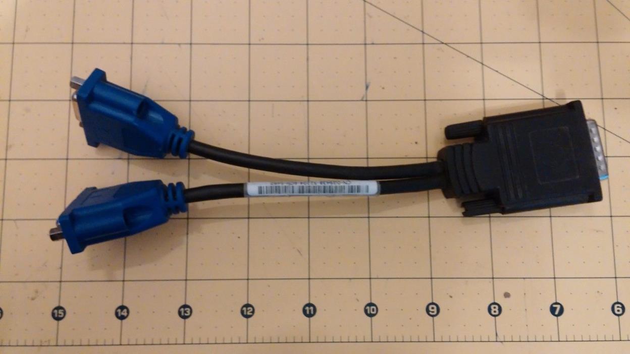 Original DVI to VGA Splitter Cable Adapter (Check DVI Connection Pins)