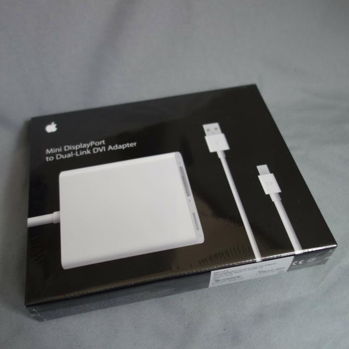 Apple Mini DisplayPort to Dual Link DVI Adapter *Brand new Never Opened*
