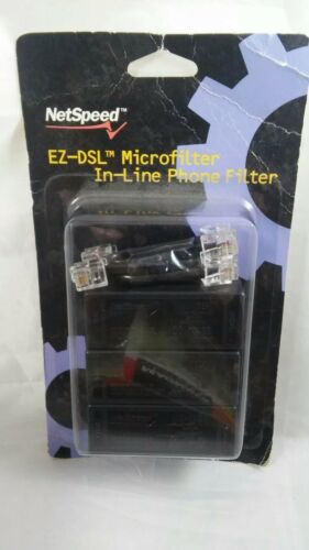 Netspeed EZ-DSLl Microfilter in-line phone filter New FREE US SHIPPING!