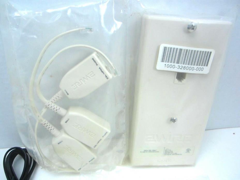 2 WIRE DSL Filter & 3 DSL/HPNA Phone PLUS 2 Shuttle DSL line conditioners SEALED