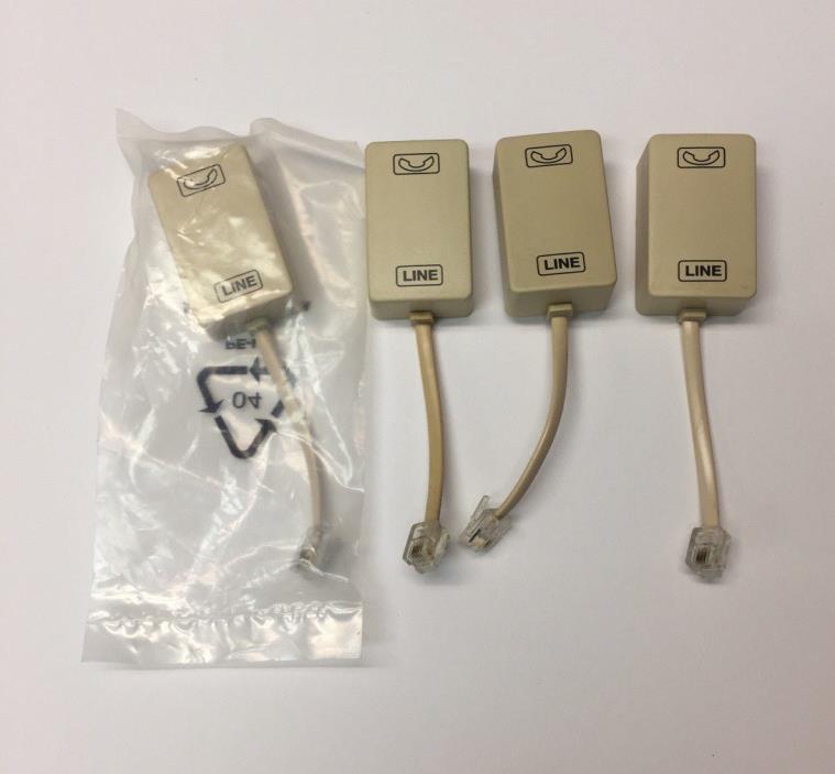Excelsus Technologies Z-Blocker DSL Filter Model Z-200SM Lot of 4 New