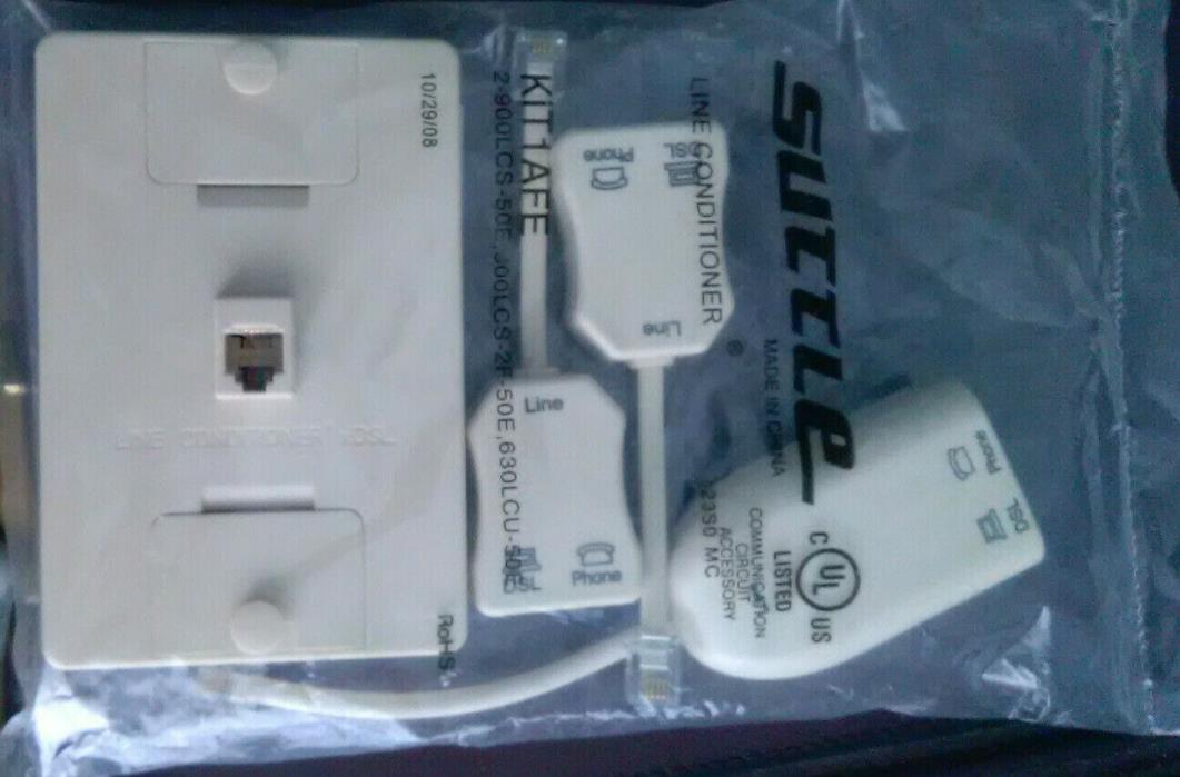 LOT OF 4 INLINE FREE SHIP DSL FILTERS PHONE LINE CONDITIONERS NEW
