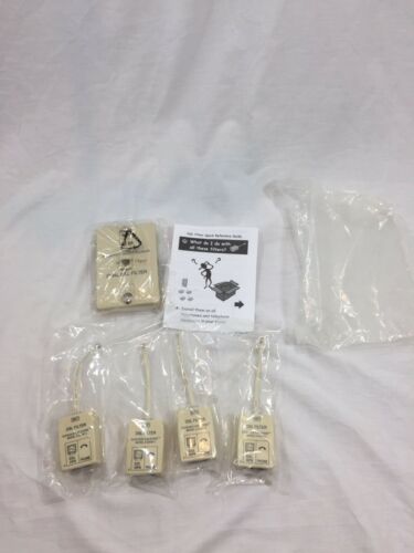Excelsus Duel DSL Filter Lot Z-blocker Z-D250CW & 5 Z-D250TJ