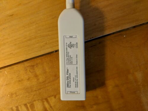 2WIre DSL Filter for 1-Line High Speed Internet Phone Model LFT 4-2