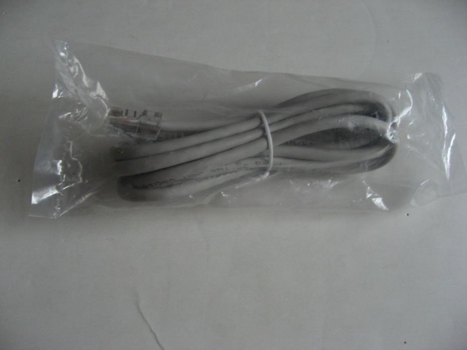 6 Ft Gray Standard Networking Cable Cat 5e Ethernet Patch LAN Internet