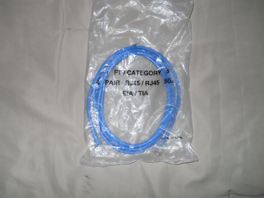 Ethernet Cable Wires 7 foot RJ 45 Connector