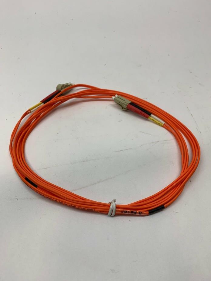 Fiber Optic Cable 60976-3 Multimode, 50/125, Duplex, LC-LC, 3 Meters