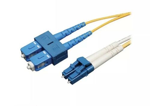 3.0M 10Ft Jumper Cable Duplex Singlemode LC-SC Fiber Optic Patch Cord