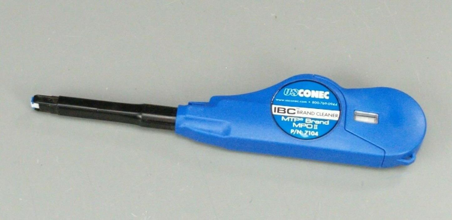 US Conec 7104 IBC Brand MPO II MTP & MPO Connector Cleaner NEW
