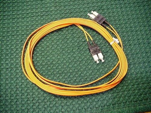 5M SC-SC Fiber Optic Cable Duplex 50/125 M/M SC to SC NEW!
