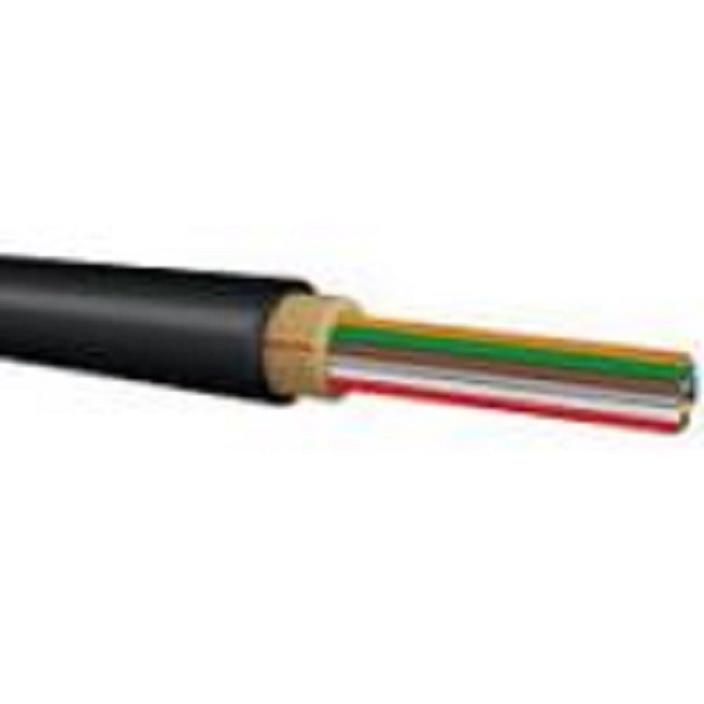 12 STRAND MULTIMODE CORRUGATED ARMOR OSP OUTDOOR 12-FIBER OPTIC CABLE, 1035 ft