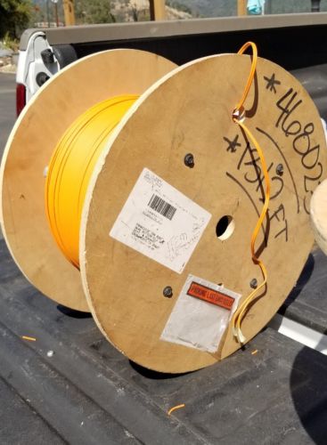 600'+ ft Plenum Duplex Zipcord 2 Fiber Optic Cable, 62.5/125 Multimode OM1 TB2