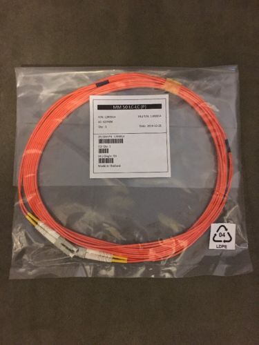 NEW IBM Fixed Length P/N 12R9914 5M 16.4FT LC Orange Optical Fiber Fibre Cable