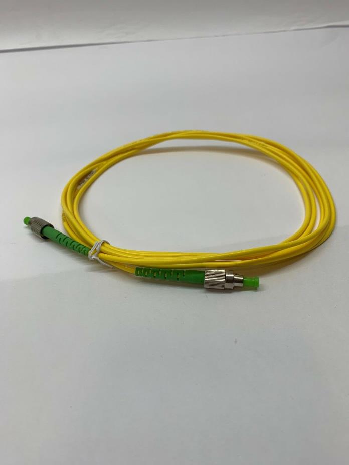 Leviton APC Polish Simplex FC-FC Singlemode Fiber Optic Cable APSFC-S03