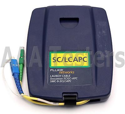 Fluke Networks SMC-9-SCLCAPC 160M SM SC-LC APC Fiber Optic Launch Cable