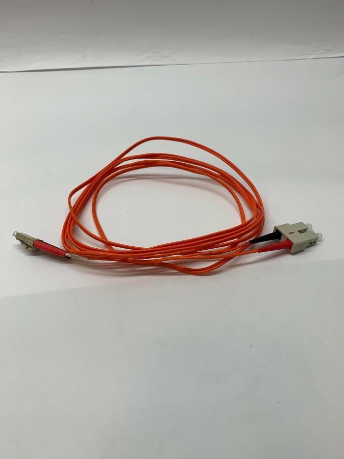 850-L32-009 3-Meter Duplex Multi-Mode Fiber Jumper Cable, 50 Fiber, 50 um Core
