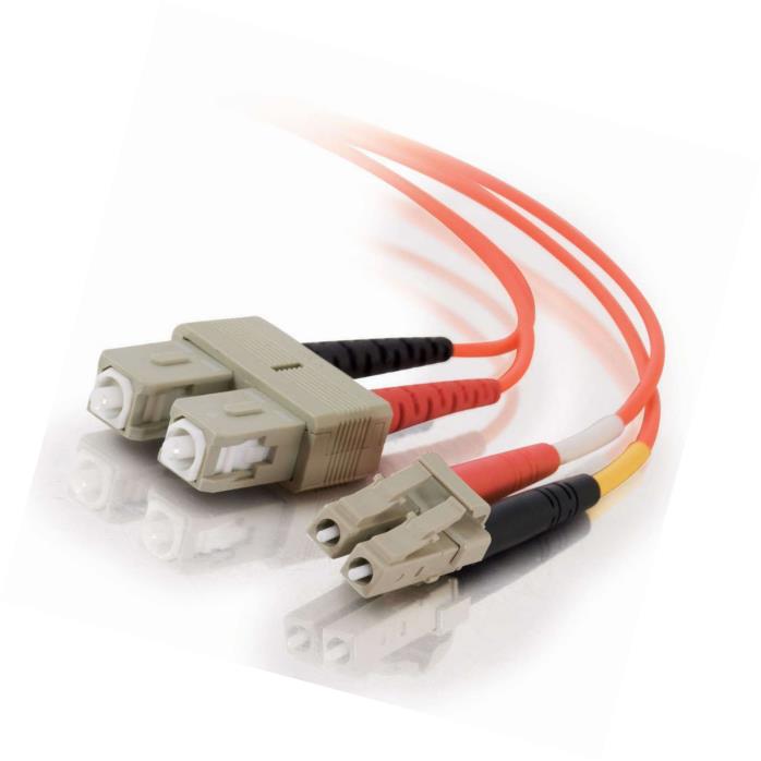 C2G-3155-2M-LC-SC-62-5-125-OM1-Duplex-Multimode-PVC-Fiber-Optic Cable