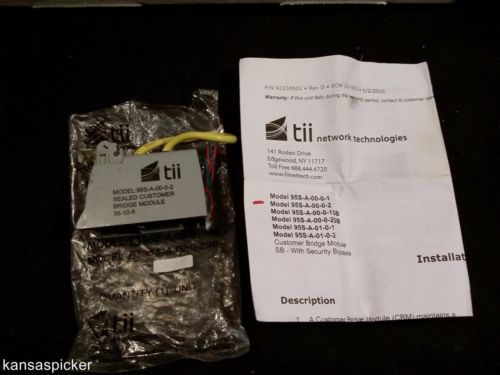 Tii Sealed Customer Bridge Module Model 95S-A-00-0-2 For The NID's Boxes