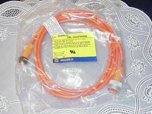 Square D CBL2222P38XQ6 5-PIN MICRO-Female-5-PIN Cable NEW!