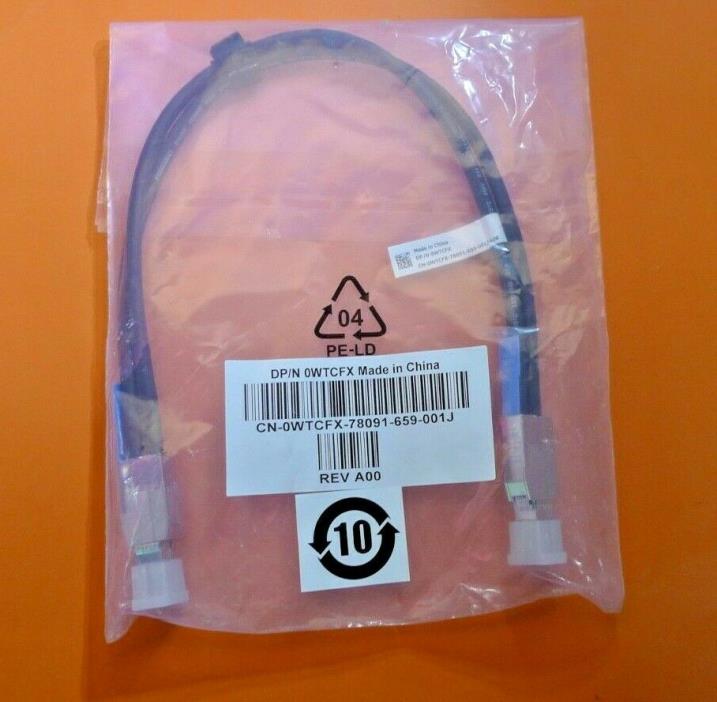 NEW Genuine Dell PowerVault MD1400 Mini HDD To Mini SAS Cable WTCFX