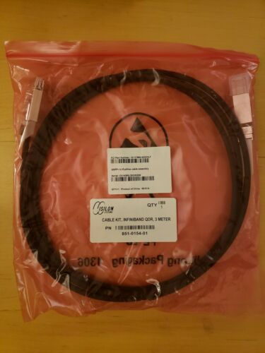 Isilon Systems Cable Kit, Infiniband QDR, 3 Meter 851-0154-01