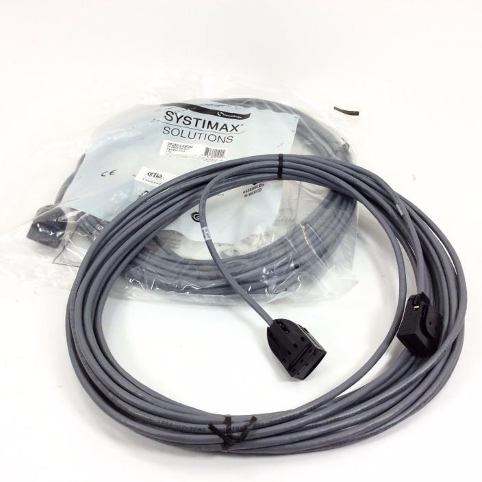 LOT OF 2-- SYSTEMAX CPC5512-03F040 - VP-P8GS-DG-40FT - VISIPATCH CORD