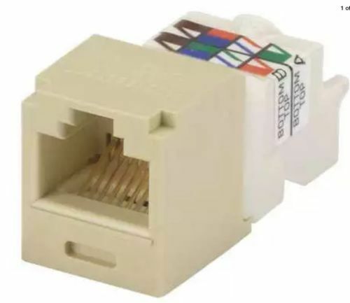 (Lot of 50) Panduit CJ688TPEI RJ45 Jacks (1 Gig Speed) **NEW**in sealed Packages