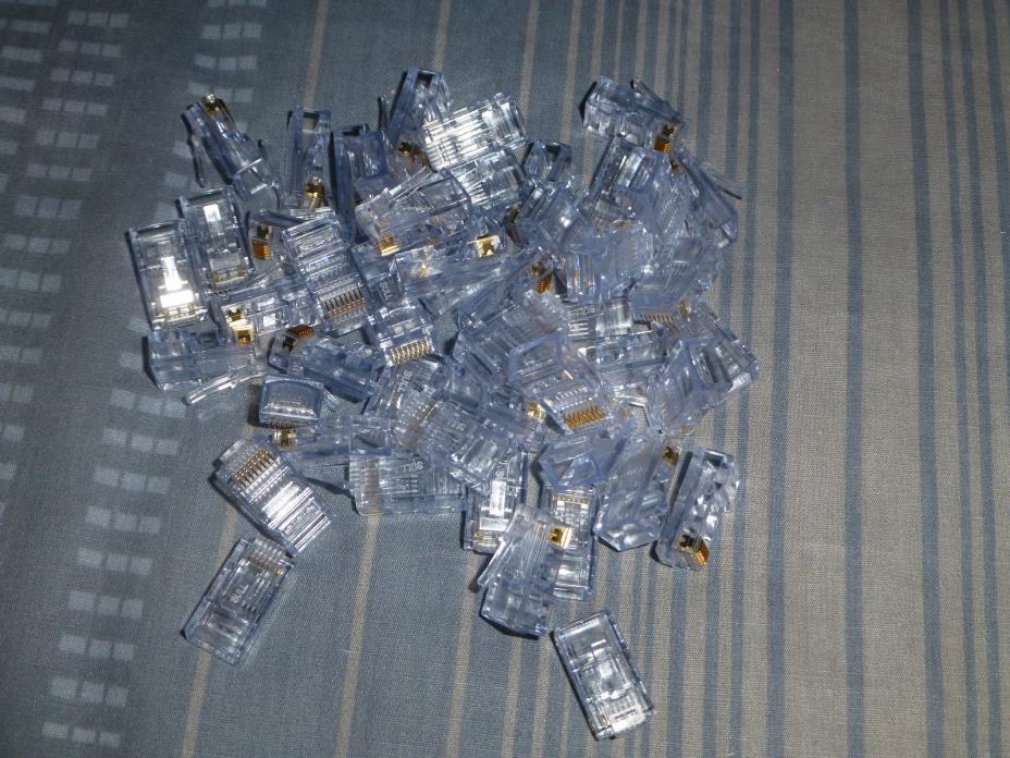 EZ-RJ45 Cat 5/5e Connector 50 Pack