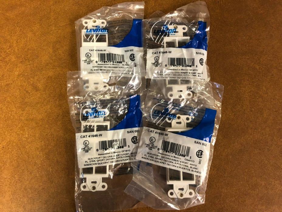 Leviton 41646-W Wall Plate