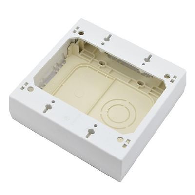Cable Hider Nonmetallic 2-Gang Raceway Outlet Box PVC 1-3/4