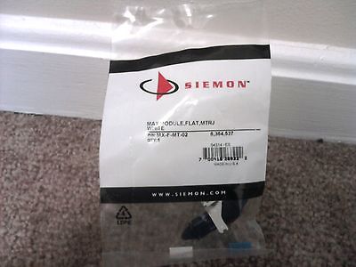 Siemon Max module, Flat, MTRJ MX-F-MT-02--New! (Box of 15 ct.) Nice Deal!$!