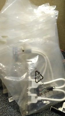 Lot of 10 dual USB 2.0 port bracket 2x8 16 pin connector motherboard adapters