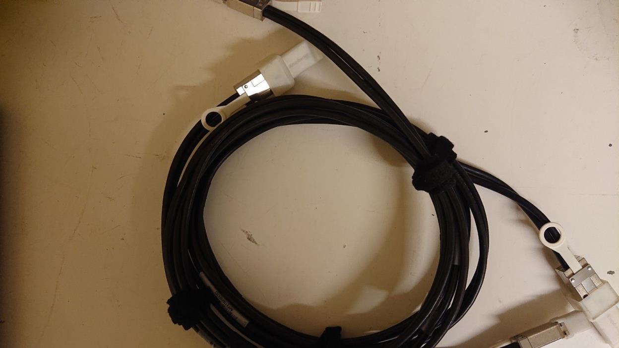 x2 EMC 2M Mini-HDX4 to Mini-SASX4 Cable for VNX5700/7500 - 038-003-810
