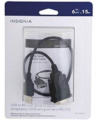 Insignia USB to RS-232 Serial Adapter