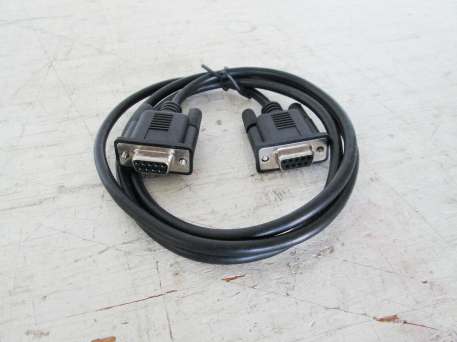 4ft Null Modem Serial DB9 Female RS232 RS-232 9-Pin Female to 9-Pin Female Cable