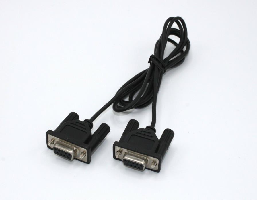 DB9 Serial Cable - M/M 6FT - Black