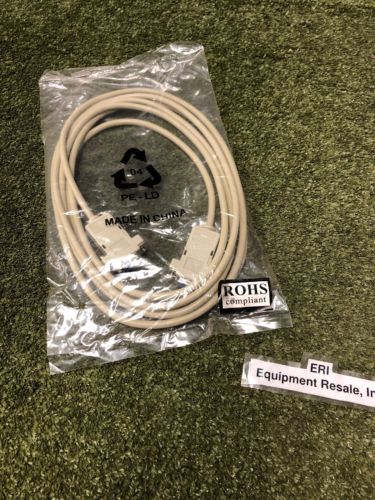 Cable Null Modem DB9F To DB9F, AK143-3-R, Female to Female.  Loc 111B