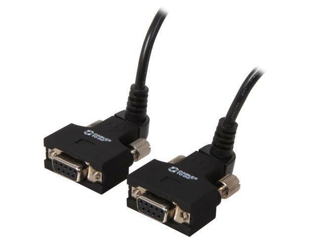 C2G Model 52081 3 ft. Serial270 DB9 F/F Null Modem Cable Female to Female