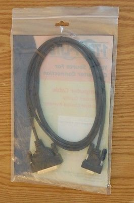 Serial Modem Gold Plated Cable DB9F to DB25M Tripp Lite Model P404-006 6 ft. AT