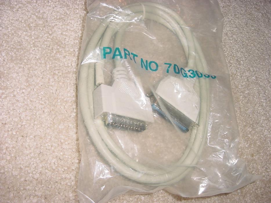 PRINTER CABLE DB25 MALE TO CENTRONICS 36 MALE 6 FT NEW