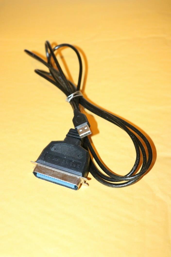 USB 2.0, IEEE 1284 Male Parallel Cable 6 ft  Sabrent