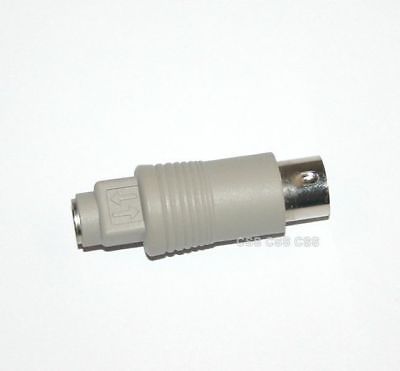 Keyboard AT (DIN 5 Male) to PS2 (Mini DIN 6 Female) Converter Adapter