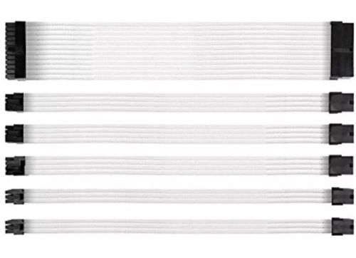 Antec Power Supply Sleeved Cable/24pin ATX/4+4pin EPS/8pin PCI-E/6pin PCI-E P...