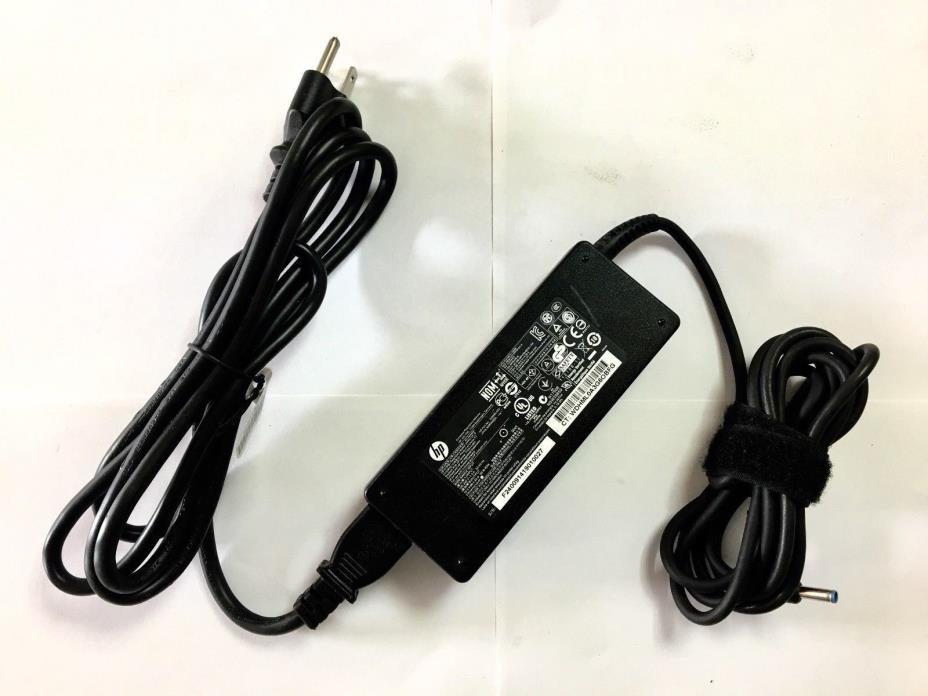 Lot 100: Genuine HP 90W 19.5V AC Adapter blue tip for Chromebook, pavilion, envy