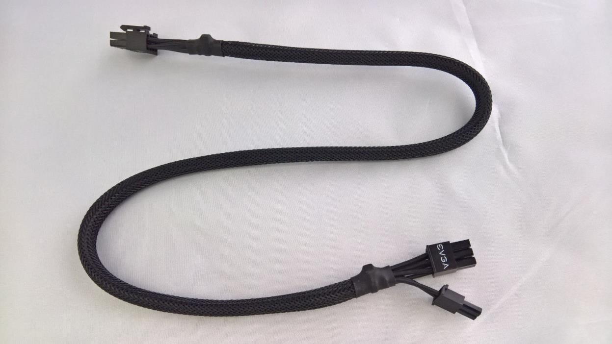 Original EVGA SuperNOVA 8 PIN TO 8 pin ( 6+2 ) PCI-E VGA Power Supply Cable NEW
